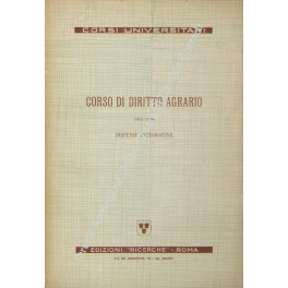 Corso di diritto agrario