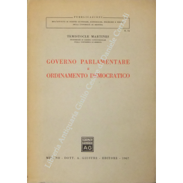 Governo parlamentare e ordinamento democratico