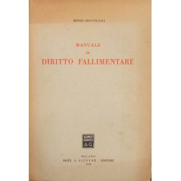 Manuale di diritto fallimentare