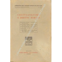 Cristianesimo e diritto romano