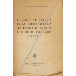 Esposizione critica della giurisprudenza sul codice di procedura penale nella sua completa attuazione.