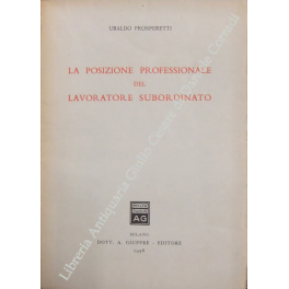 La posizione professionale del lavoratore subordinato