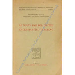 Le nuove basi del diritto ecclesiastico italiano