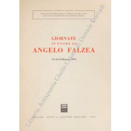 Giornate in onore di Angelo Falzea