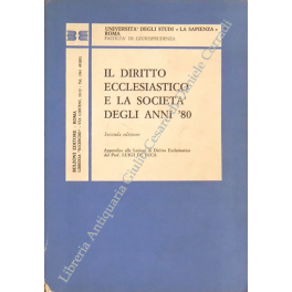 Il diritto ecclesiastico e la società degli anni '80