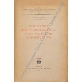 Struttura del pignoramento e del sequestro conservativo