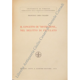 Il concetto di distrazione nel delitto di peculato
