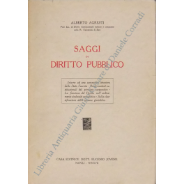 Saggi di diritto pubblico