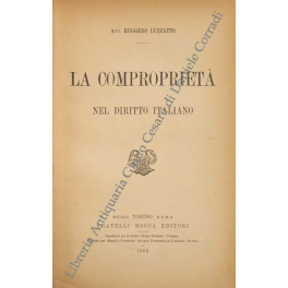 La comproprietà nel diritto italiano