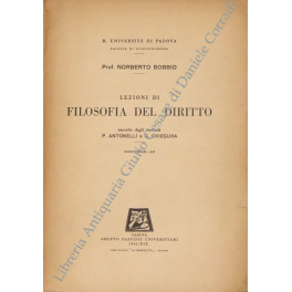 Lezioni di filosofia del diritto