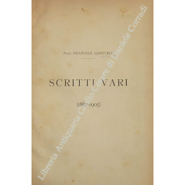 Scritti vari (1880-1905)