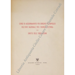 Corso di aggiornamento per dirigenti e impiegati dell'Ente Nazionale per l'Energia Elettrica