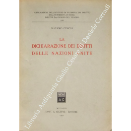 La dichiarazione dei diritti delle Nazioni Unite