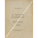 La partitura di D'Annunzio