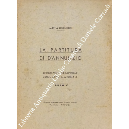 La partitura di D'Annunzio