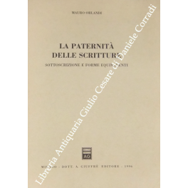 La paternità delle scritture