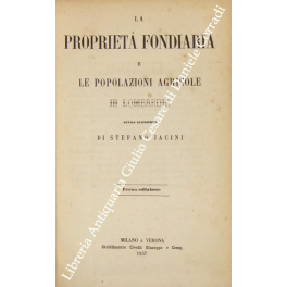 La proprietà fondiaria e le popolazioni agricole in Lombardia