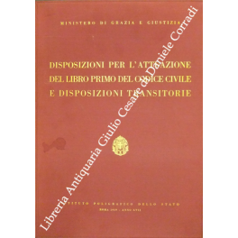 Codice civile. Libro Primo