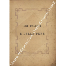 Dei delitti e delle pene