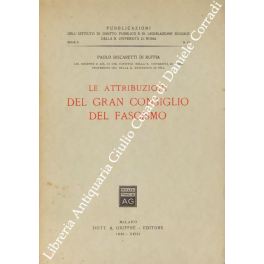 Le attribuzioni del Gran Consiglio del Fascismo