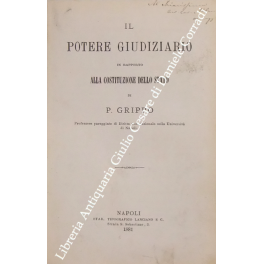 Il potere giudiziario