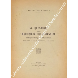 La questione della proprietà ecclesiastica