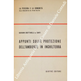 Appunti sulla protezione dell'ambiente in Inghilterra