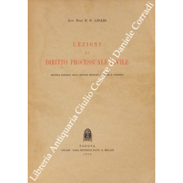 Lezioni di diritto processuale civile