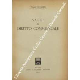 Saggi di diritto commerciale