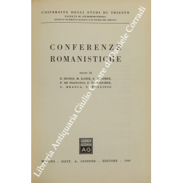 Conferenze romanistiche