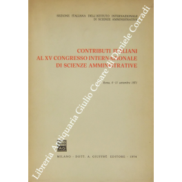 Contributi italiani al XV congresso