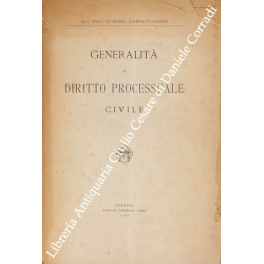 Generalità di diritto processuale civile