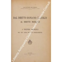 Dal diritto romano classico al diritto moderno