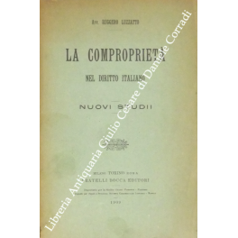 La comproprietà nel diritto italiano