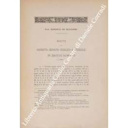 Note sul cosidetto deposito pubblico o giudiziale in diritto romano