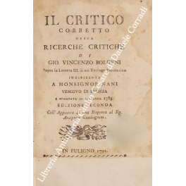 Dei limiti delle due potestà ecclesiastica e secolare.