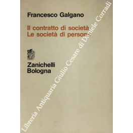 Il contratto di società. Le società di persone