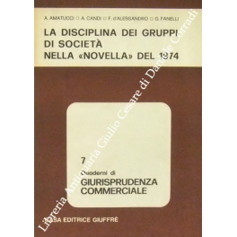 La disciplina dei gruppi di società