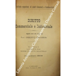 Diritto commerciale e industriale