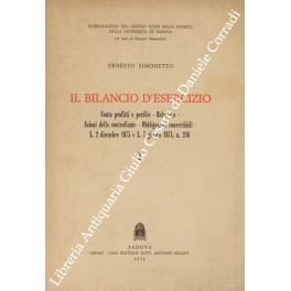 Il bilancio d'esercizio