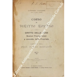 Corso di diritto romano. Vol. I - Diritto di famiglia