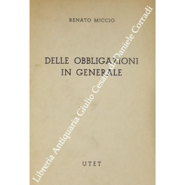 Delle obbligazioni in generale