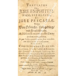 Tractatus de jure emphiteutico