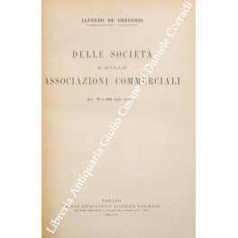 Delle società e delle associazioni commerciali