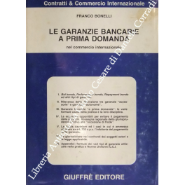 Le garanzie bancarie a prima domanda