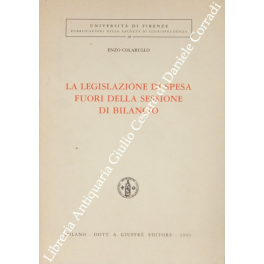 La legislazione di spesa fuori dalla sessione di bilancio