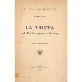 La truffa nel Codice penale italiano