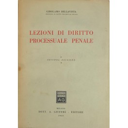 Lezioni di diritto processuale penale