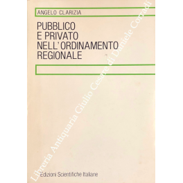 Pubblico e privato nell'ordinamento regionale