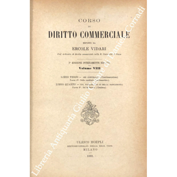 Diritto Commerciale - 1. 1) Introduzione 